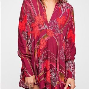Free People Field of Butterflies Tunic